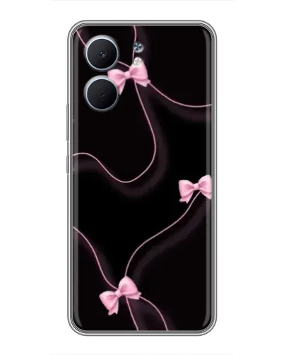 Чехол для OPPO A5x с картинкой «Розовые ленты»