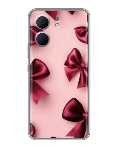 Чехол для OPPO A5x с картинкой «Бордовый атлас»