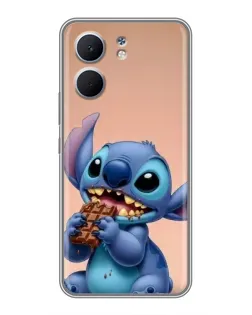 Чохол для OPPO A5x з картинкою «Стіч їсть шоколад»