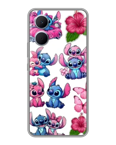 Чехол для OPPO A5x с картинкой «Стикеры Stitch и Angel» Чехол для OPPO A5x с картинкой «Стикеры Stitch и Angel»