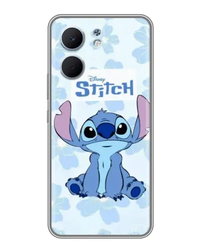 Чехол для OPPO A5x с картинкой «Stitch среди цветов» Чехол для OPPO A5x с картинкой «Stitch среди цветов»