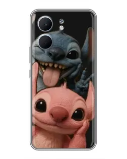 Чохол для OPPO A5x з картинкою «Стіч та Ангел»
