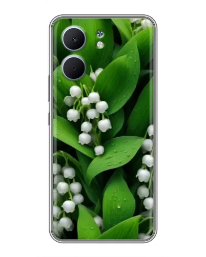 Чохол для OPPO A5x з картинкою «Конвалії в зелені»