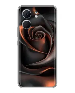 Чохол для OPPO A5x з картинкою «Шовкова чорна троянда» Чохол для OPPO A5x з картинкою «Шовкова чорна троянда»