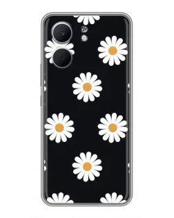 Чохол для OPPO A5x з картинкою «Ромашки на чорному» Чохол для OPPO A5x з картинкою «Ромашки на чорному»