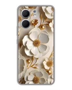 Чохол для OPPO A5x з картинкою «Білі паперові квіти» Чохол для OPPO A5x з картинкою «Білі паперові квіти»