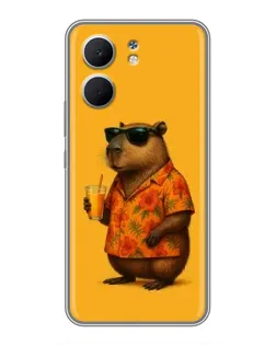 Чохол для OPPO A5x з картинкою «Капібара на відпочинку» Чохол для OPPO A5x з картинкою «Капібара на відпочинку»