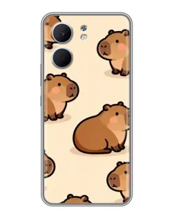 Чохол для OPPO A5x з картинкою «Паттерн милих капібар» Чохол для OPPO A5x з картинкою «Паттерн милих капібар»