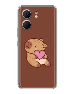 Чохол для OPPO A5x з картинкою «Капібара з серцем» Чохол для OPPO A5x з картинкою «Капібара з серцем»