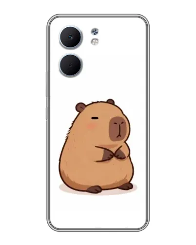 Чехол для OPPO A5x с картинкой «Толстенькая капибара»