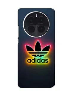 Чехол для OPPO A6 Max с картинкой «Неоновый Adidas»