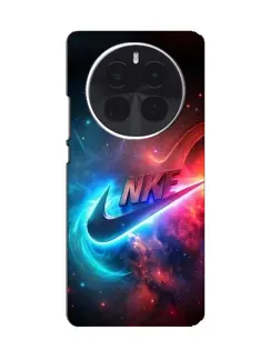 Чохол для OPPO A6 Max з картинкою «Вогняний логотип Nike»