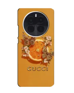 Чохол для OPPO A6 Max з картинкою «Gucci — золоті метелики» Чохол для OPPO A6 Max з картинкою «Gucci — золоті метелики»