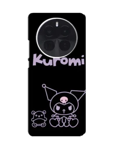Чехол для OPPO A6 Max с картинкой «Kuromi — черный минимализм» Чехол для OPPO A6 Max с картинкой «Kuromi — черный минимализм»