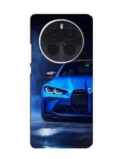 Чохол для OPPO A6 Max з картинкою «Блакитна BMW M4»