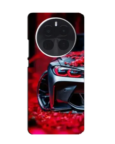 Чохол для OPPO A6 Max з картинкою «Спортивна BMW та квіти»
