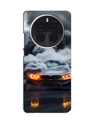 Чохол для OPPO A6 Max з картинкою «BMW у диму»