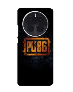 Чохол для OPPO A6 Max з картинкою «PUBG — золотий логотип»