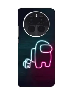 Чохол для OPPO A6 Max з картинкою «Among Us неон-арт»