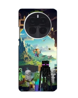 Чохол для OPPO A6 Max з картинкою «Ендермен у лісі»