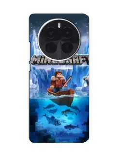 Чохол для OPPO A6 Max з картинкою «Minecraft льодянийсвіт»
