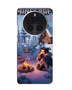 Чохол для OPPO A6 Max з картинкою «Зимовий Minecraft»