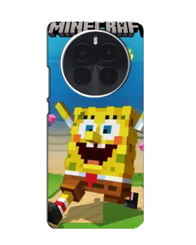 Чехол для OPPO A6 Max с картинкой «Губка Боб Minecraft» Чехол для OPPO A6 Max с картинкой «Губка Боб Minecraft»