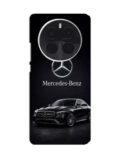 Чехол для OPPO A6 Max с картинкой «Mercedes — решетка радиатора»