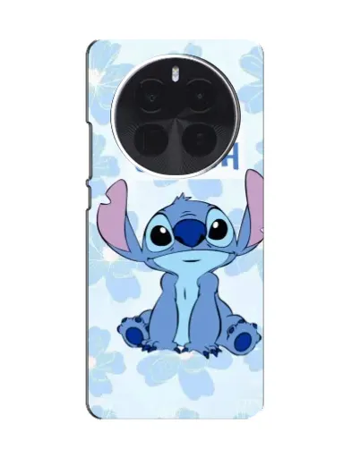 Чохол для OPPO A6 Max з картинкою «Stitch серед квітів»