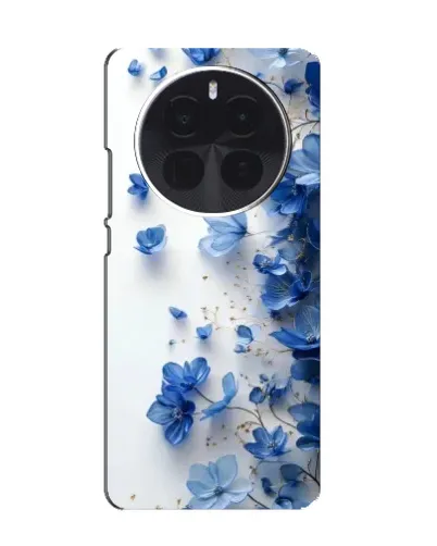 Чохол для OPPO A6 Max з картинкою «Блакитний квітковий каскад»