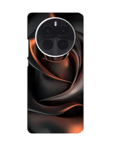 Чохол для OPPO A6 Max з картинкою «Шовкова чорна троянда»
