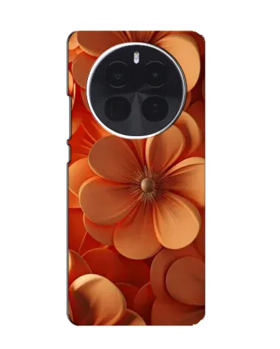 Чохол для OPPO A6 Max з картинкою «Помаранчева макро квітка»