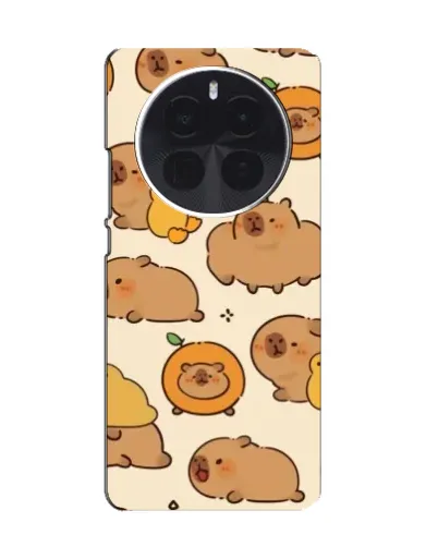 Чехол для OPPO A6 Max с картинкой «Капибары с апельсинами»