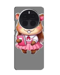 Чехол для OPPO A6 Max с картинкой «Девочка капибара»