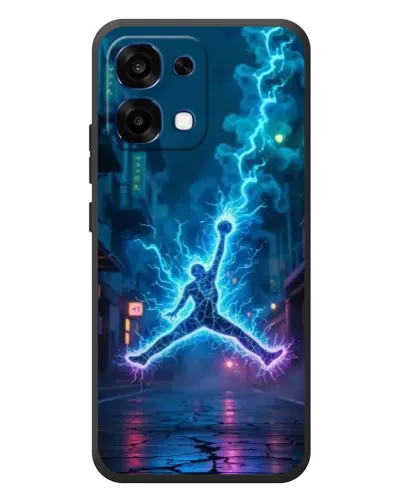 Чехол для OPPO A6 Pro с картинкой «Jordan Gold Jumpman»