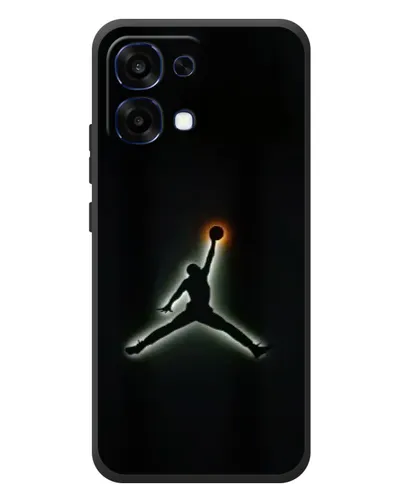 Чехол для OPPO A6 Pro с картинкой «Jordan Gradient Logo»