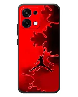 Чехол для OPPO A6 Pro с картинкой «Jordan Red Smoke»