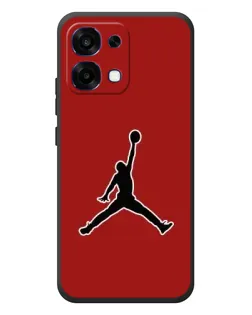 Чехол для OPPO A6 Pro с картинкой «Jordan Red Back»
