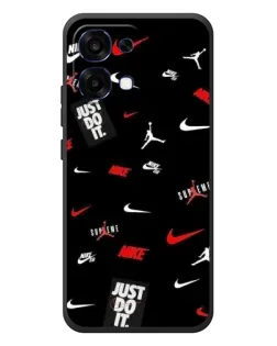 Чехол для OPPO A6 Pro с картинкой «Nike Mix Pattern»