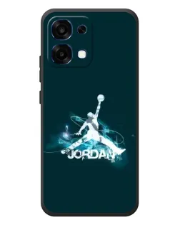 Чехол для OPPO A6 Pro с картинкой «Jordan Blue Fire»