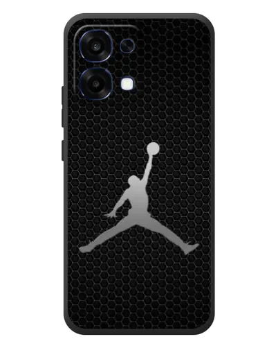 Чехол для OPPO A6 Pro с картинкой «Jordan Dark Carbon»