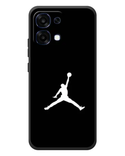 Чехол для OPPO A6 Pro с картинкой «Jordan Silhouette»