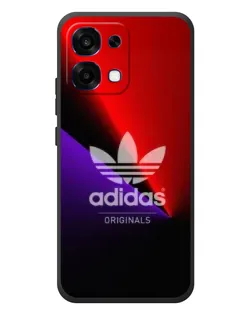 Чехол для OPPO A6 Pro с картинкой «Adidas Red Neon»