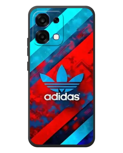 Чехол для OPPO A6 Pro с картинкой «Абстракция Adidas»
