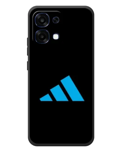 Чехол для OPPO A6 Pro с картинкой «Adidas Cyan Logo»