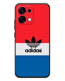 Чехол для OPPO A6 Pro с картинкой «Ретро блоки Adidas»