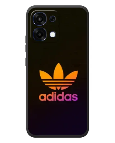 Чехол для OPPO A6 Pro с картинкой «Градиент Adidas»