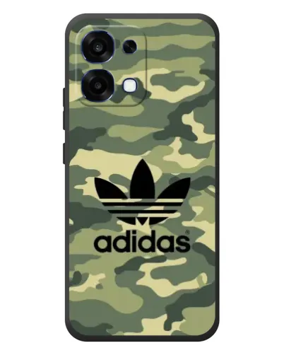 Чехол для OPPO A6 Pro с картинкой «Милитари стиль Adidas»