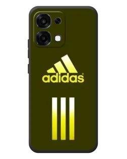 Чехол для OPPO A6 Pro с картинкой «Оливковый градиент Adidas»