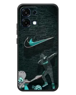 Чехол для OPPO A6 Pro с картинкой «Спортивный арт Nike»